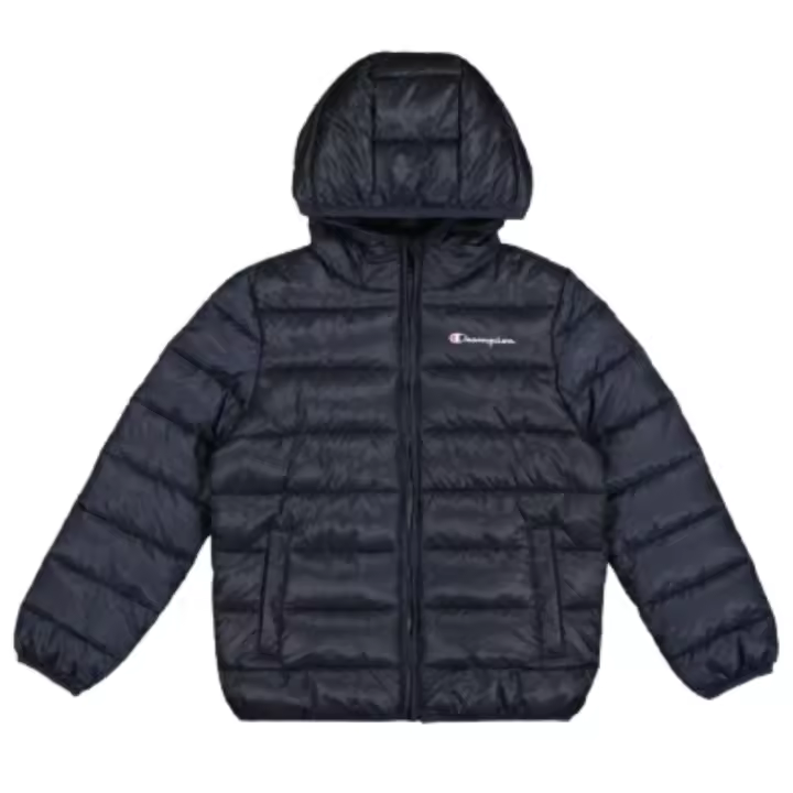 Chaqueta Ligera Capucha Niño CHAMPION 306868 BS501. Azul marino - 1