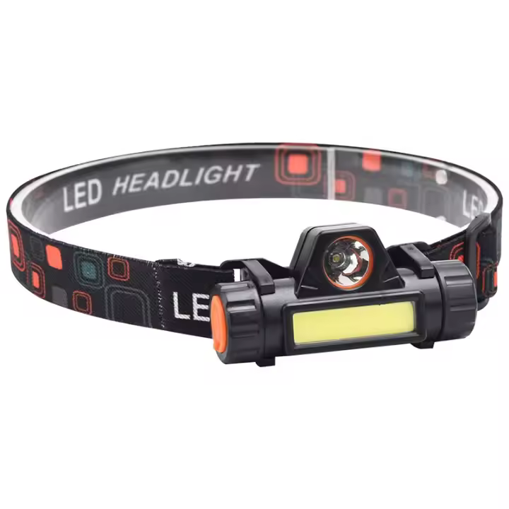 Linterna Frontal LED Para Pesca De Noche Con Vida Útil De Batería Larga Y Luz Fuerte Magnética Cargable Para Exteriores - 1