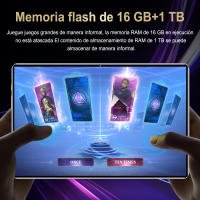 2025 5G nueva tableta Android original global de 10,1 pulgadas 16GB Ram 1tb ROM Android 13,0 20000 ma 5MP 13mp WiFi Bluetooth 14 Core HD Big screen Office Network GPS con teclado para auriculares Bluetooth - details 11