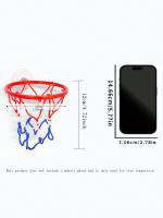 Juego De Baloncesto Pequeño Para Niños Con Bola De Goma Sólida Y Coordinación De Muñeca Juguetes Deportivos Para Ejercicio Y Juego De Tiro a La Mesa - details 3