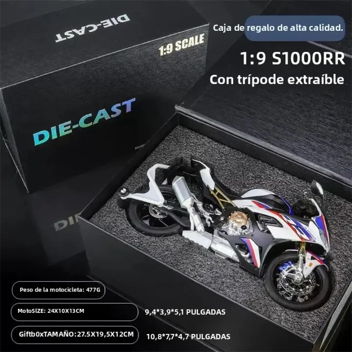 Modelo Único De Motocicleta Ninja H2R 1:9 Regalo Ideal Para Jóvenes Adultos Amor Y Amistad Regalo Para Hombres Cumpleaños - 1