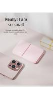 Espejo De Maquillaje Portátil Para Mujeres Pequeño Y Doblete Super Mini Para Dormitorio Y Viajes Espejo De Mano Simplicidad Para Estudiantes - details 1