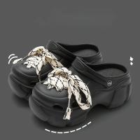 Nuevos Sandalias De Verano Para Mujer Y Niñas 2024 Clogs DIY Con Dibujos Animados Transpirables Para Jardín Y Playa - details 3
