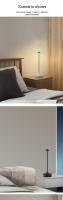 Lámpara De Mesa Recargable Creativa Para Comedor Toque LED Para Hotel Bar Café Lámpara Decorativa Para Escritorio Luz Nocturna - details 4