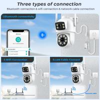 Cámara PTZ WIFI 10MP 5K Con Lente Dual Pantalla Dual Exterior HD 4K Seguridad Automática Protección CCTV Surveillance O-KAM - details 12
