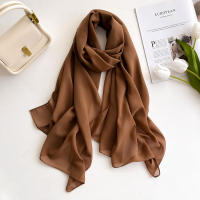 Pañuelo De Mujer IROJEFF De Seda Poliéster 2025 Hijab De Lino Premium Maxi Wrap Estilo Elegante Color Sólido Protección Solar - details 59