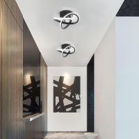 Luces De Techo LED Modernas Para Iluminación Doméstica Alineadas En Pasillo Dormitorio Sala De Estar Luz De Balcón Diseño Surface Mounted - details 10