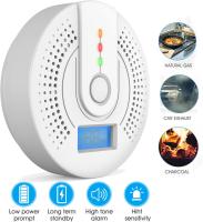 Detector de monóxido de carbono, Alarma de monóxido de carbono, Detector de CO con Pantalla LED (Katería AA NO incluida) - details 1