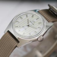 Reloj Mecánico Manual Shanghai 7120 Para Hombres 36mm Vintage Retro Con Correa De Cuero Y Caja De Acero Inoxidable Resistente Al Agua - details 9