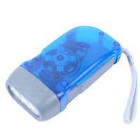Linterna Mini LED De Autogeneración Con Manivela Dinamotriz En 3 Colores (Amarillo Rojo Azul) Para Camping Y Uso Doméstico Luz Portátil Para Exteriores - details 9