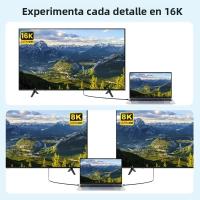 Cable De Extensión USB 5.0 Tipo-C Macho a Hembra 80Gbps Telescópico Con Multifuncionalidad Carga Rápida 240W 16K 60HZ Para Dispositivos Electrónicos - details 4