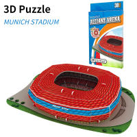 Puzzle De Papel 3D Estadio De Fútbol DIY Juguete Educativo Para Niños Desarrollo Inteligente Regalos De Navidad Construcción - details 7