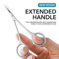 Tijeras De Cutícula De Acero Inoxidable Para Eliminar Piel Muerta Herramientas De Manicura Con Punta Curva Para Arte De Uñas - details 5