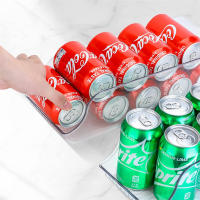 Organizador De Almacenamiento Para Botellas De Bebida En Plástico Dispensador De Soda Pop Contenedor Para Nevera Y Almacenamiento En La Cocina - details 3