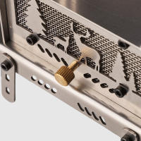 Estufa De Carbón Portátil Y Plegable Para Exteriores Acero Inoxidable Calentador De Fuego Desmontable Para Madera Decoración De Hogar Y Accesorios De Camping - details 10