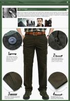 Pantalones De Cargo Para Hombre Pantalones Casuales De Algodón Para Exterior Senderismo Táctico Ropa De Trabajo Entrenamiento Y Ejercicio - details 3