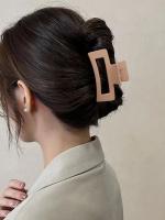 Juego De 4 Pinzas Para El Cabello De Mujer Y Niñas Nonslip En Color Café Negro Accesorios De Moda Para El Cabello Decorativos Regalo - details 4