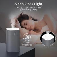 Mini humidificador portátil de 5,12 * 3 pulgadas, humidificador de escritorio pequeño de 400 millas con luz de 7 colores, dos modos, apagado automático, humidificador personal USB ultra silencioso, adecuado para dormitorio, automóvil, oficina, viajes - details 4