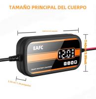 Cargador De Batería Para Coche SUV Motocicleta Inteligente 12V 2Ah-20Ah Con Pantalla Digital NarzrIe Reparación De Baterías De Agua Y Ácido - details 7