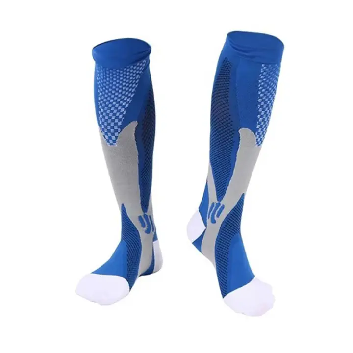 Calcetines Deportivos De Larga Medias Con Presión Mágica Para Correr Y Ciclismo Medios Tornillos Para Atletas Y Enfermeras - 1