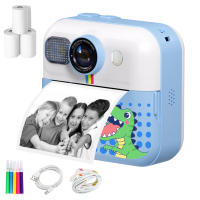 Cámara Digital Para Niños Con Impresora Instantánea Mini 2.4 Pulgadas 48MP 1080P Video Cámara Child Shockproof Regalo Para Navidad/Cumpleaños - details 11