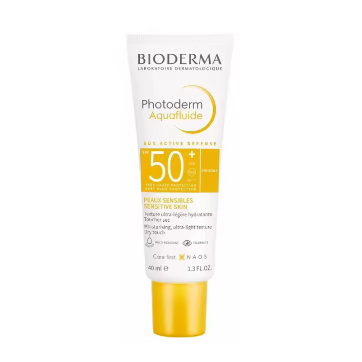 BIODERMA PHOTODERM Max Aquafluido Toque Seco Incoloro SPF50+ (40ml) ✅ Entrega 24/72h - 1