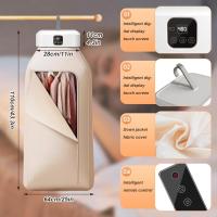 Secadora de Ropa Eléctrica Portátil, Mini Secadora Plegable, Secadora de Ropa Pequeña, Temporizador de 480 Min y Función de Calefacción PTC, para Apartamento, Viaje, Dormitorio, RV - details 2