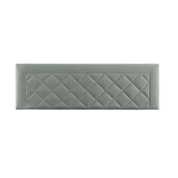 Häusbed Confort SL - Cabecero de Cama 120 - 145x50x7 DOMUS Tapizado Microfibra AquaClean Aguamarina - 1