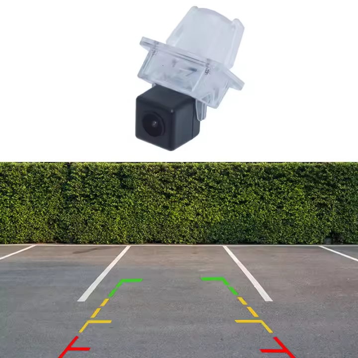 Cámara De Visión Trasera Para Mercedes Benz C-Class C180 C200 C207 C280 C300 C350 C63 W212 W204 W207 E E200 E230 E350 E250 Instalación Directa Cable De Video De 6M Ángulo De Visión De 170° - 1