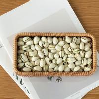 Cesta De Almacenamiento Tejida a Mano En Rotura Para Picnic Almohadilla De Pan Y Comida Caja De Frutas Y Pasteles Decoración De Escritorio En Casa Material De Bambú Ecológico - details 7