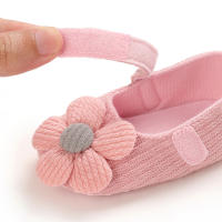 Zapatos De Bebé Para Niñas Nuevos Antideslizantes Con Lazo Suave Para El Primer Caminar De 0 a 18 Meses Zapatos De Princesa - details 4