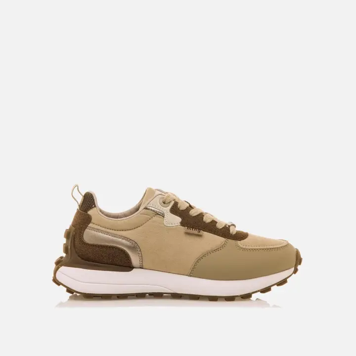 Zapatilla Mustang Woman-60458 I24 Beig Mnzpwi2458Bd - 1
