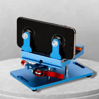 Kit De Reparación Para Teléfono Móvil 4 En 1 Con Abrazadera Giratoria De 360° Herramienta De Eliminación De Pantalla Y Cubierta De Vidrio Para iPhone - details 0