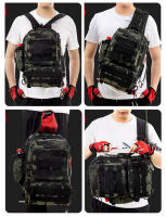 Bolsa Táctica Para Camping Escalada Y Pesca Mochila Deportiva Exterior Unisex Nylon M Tamaño Para Viajes Y Caza - details 2
