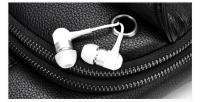 Bolso De Hombro Para Hombre De Cuero Lujo Estilo Vintage Bolsa De Pecho Negocios Casual Bolsa De Hombro Con Cierre De Cremallera - details 21