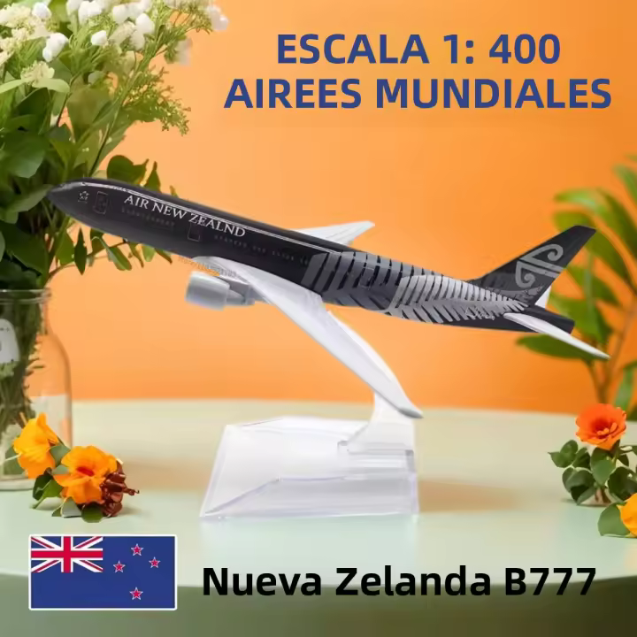 Modelo De Avión Boeing Airbus TAM B777 a Escala 1:400 Juguetes Para Niños Figuras De Aviación Miniatura De Metal Para Niños Hombres - 1