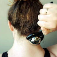 Bola De Masaje Rollo Para Alivio Del Dolor Muscular Profundo Y Rigidez Del Cuerpo Cuello Espalda Pierna Y Plantar Fascitis PP Acero Inoxidable Manual - details 7