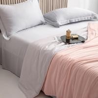 Almohadilla De Aire Para Verano De Seda Helada En Color Puro Manta Fría De Poliéster Suave Y Ligera Tamaño Twin/King - details 32