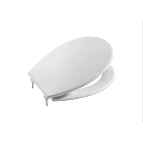 Asiento baño ROCA Victoria blanco con bisagras nylon - 1