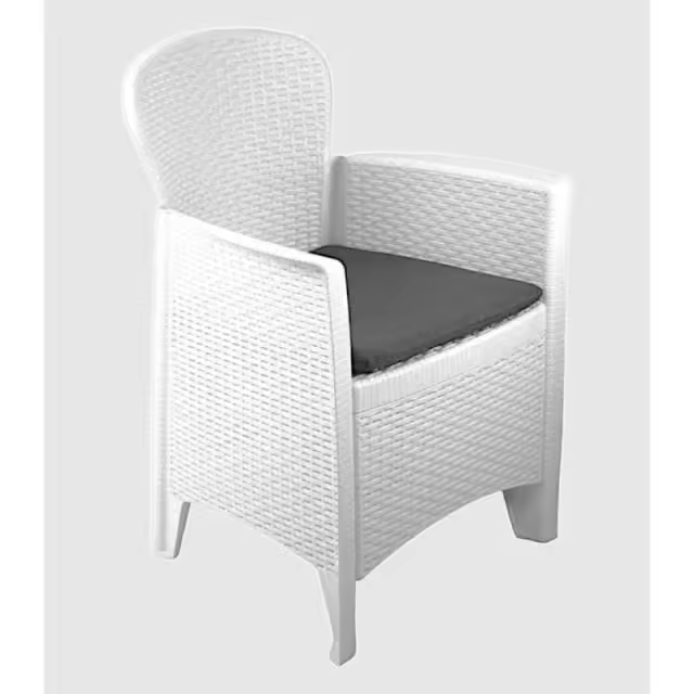 Silla de plástico con cojín Folia     -EkilikuaHome - 1