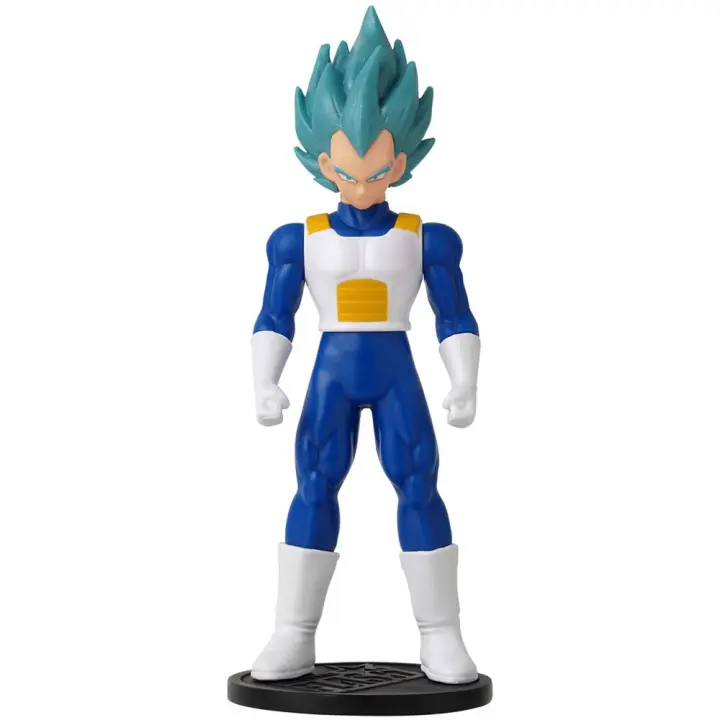 Figuras de Acción Dragon Ball Flash Series Super Saiyan Blue Vegeta BANDAI - 1