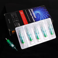 10PCS Agujas De Tatuaje Desinfectadas Y Desechables RL RS RM M1 Para Maquillaje De Labios Y Cejas Permanente Cartridge De Liner Redondo - details 11