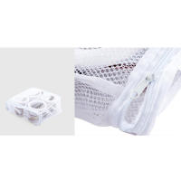Bolsa De Limpieza Para Zapatos Organizador De Ropa Protector Antideformación Portátil Para Viaje Y Máquina De Lavado Material PA+PE - details 16
