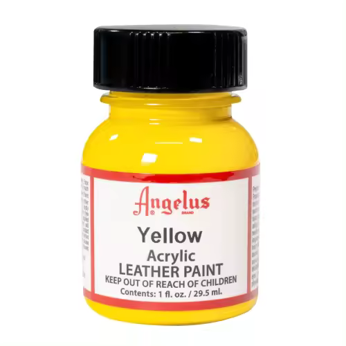 Angelus PINTURA CUERO Y POLIPIEL ANGELUS YELLOW 29,5 ML - 1