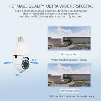 Cámara De Vigilancia Inteligente ICSEE E27 3MP Con Visión Nocturna En Color Y Zoom Digital Para El Hogar Conectada a WiFi Detecta Humanos - details 6