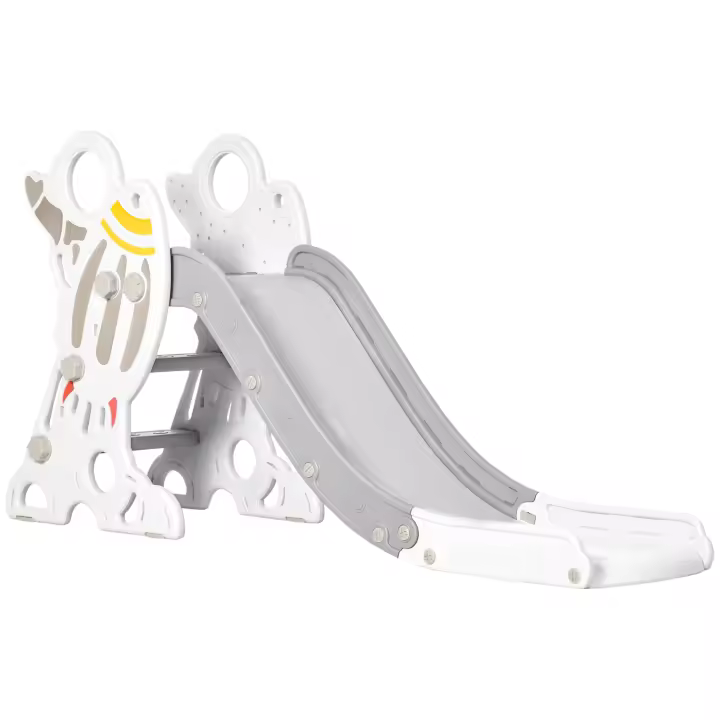 AIYAPLAY Tobogán Infantil Tobogán para Niños de 18-36 Meses con 3 Escaleras Antideslizantes Carga 30 kg para Interior Hogar 157x46,5x80 cm - 1