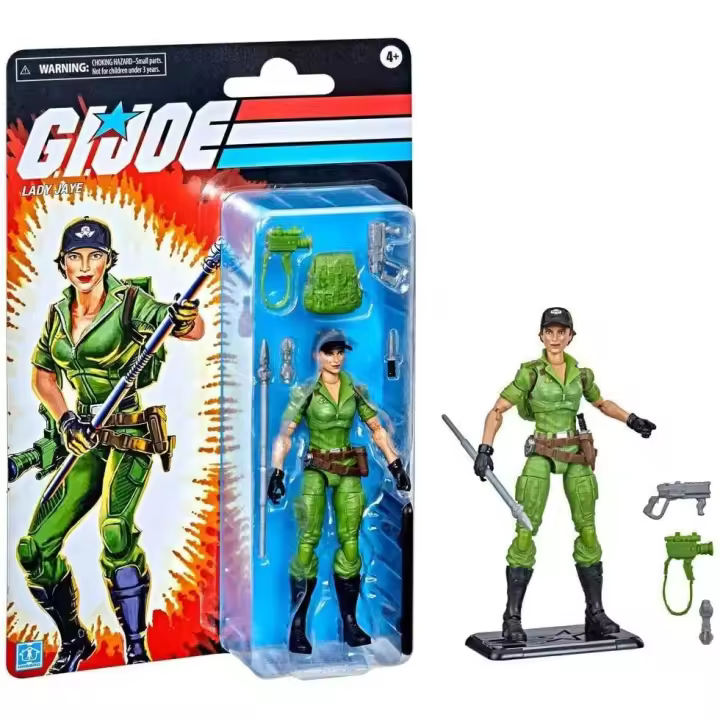 Hasbro Figura Lady Jane G.I.Joe Retro Collection Articulada 15cm - 1