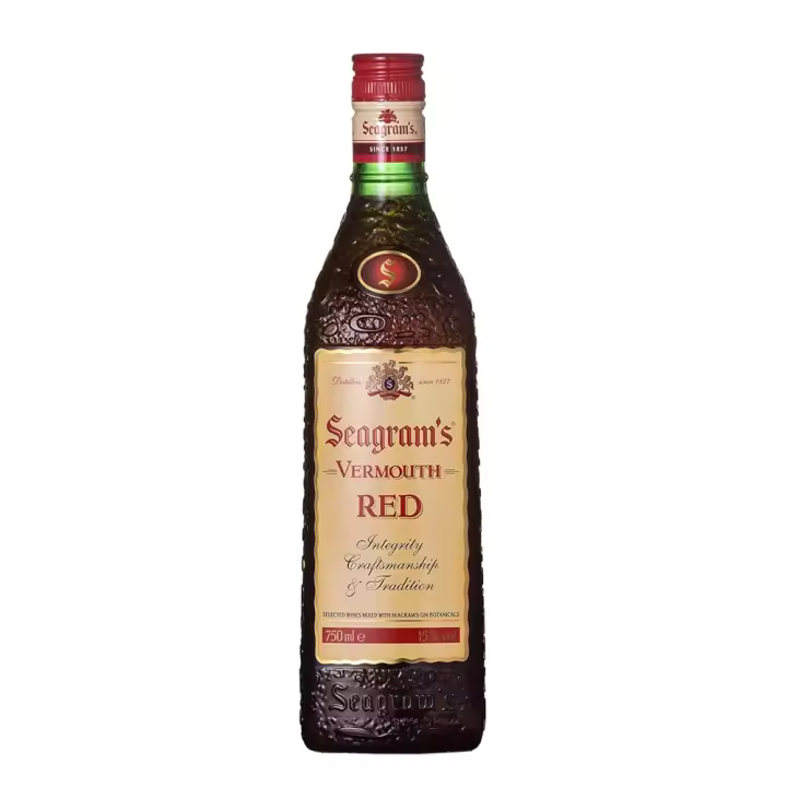 Vermut Rojo Seagram's - Botella 75 CL - España - 15% - 1