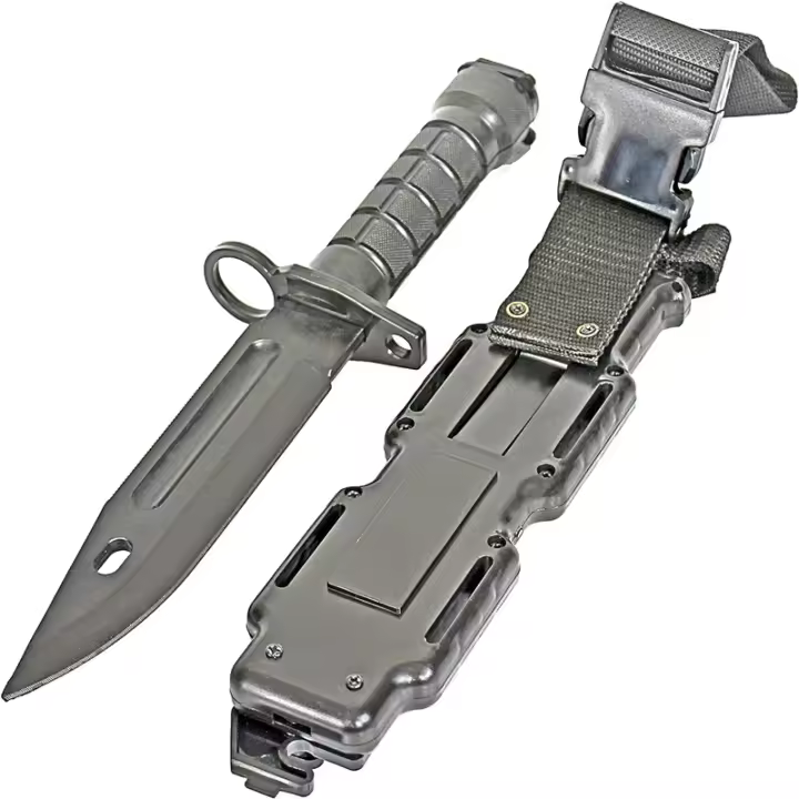 Cuchillo Táctico Suave Para Exteriores Seguridad Realista Fáciles De Llevar Juguetes Para Niños Entrenamiento Militar Cuchillo Adhesivo - 1