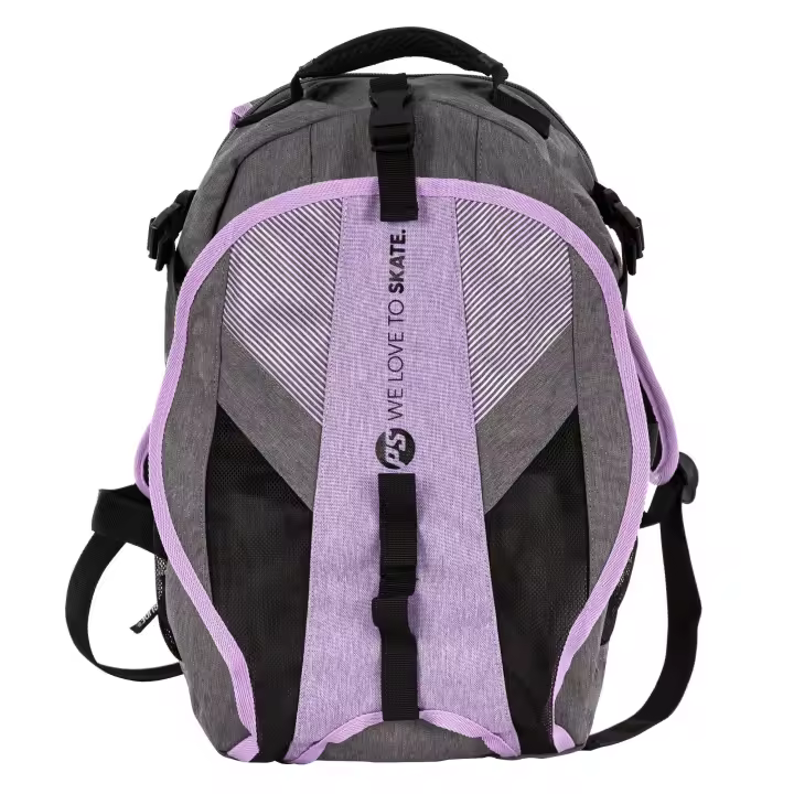 Mochila Fitness Powerslide Dark Grey Purple - 1